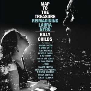 CD album cover: Map to the Treasure Reimagining Laura Nyro - Billy Childs.