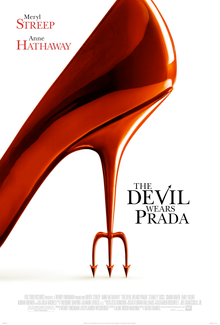 The devil wears prada movie poster.